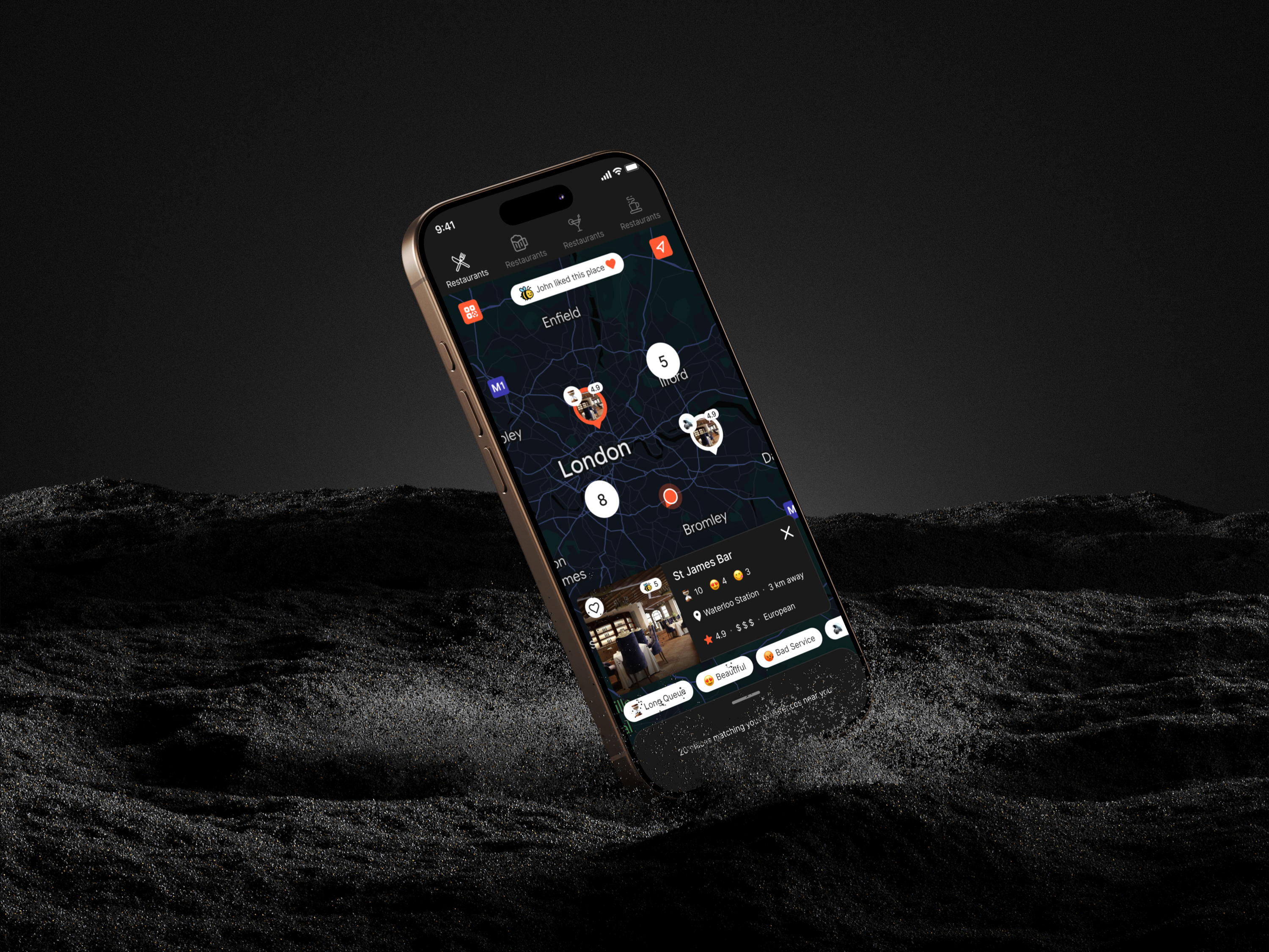 A image that shows a mountain range 